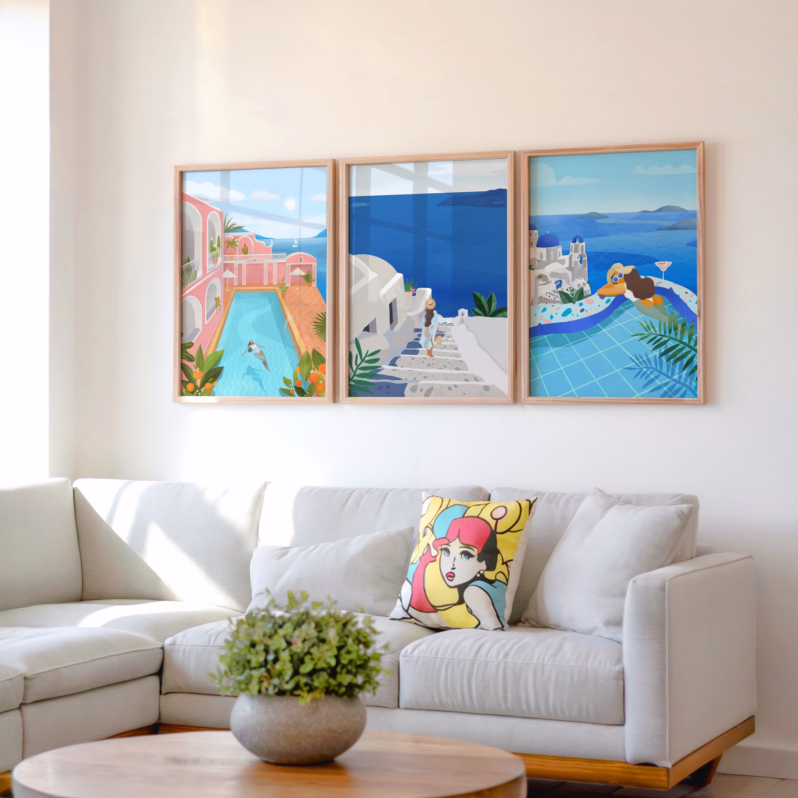 Målning illustration