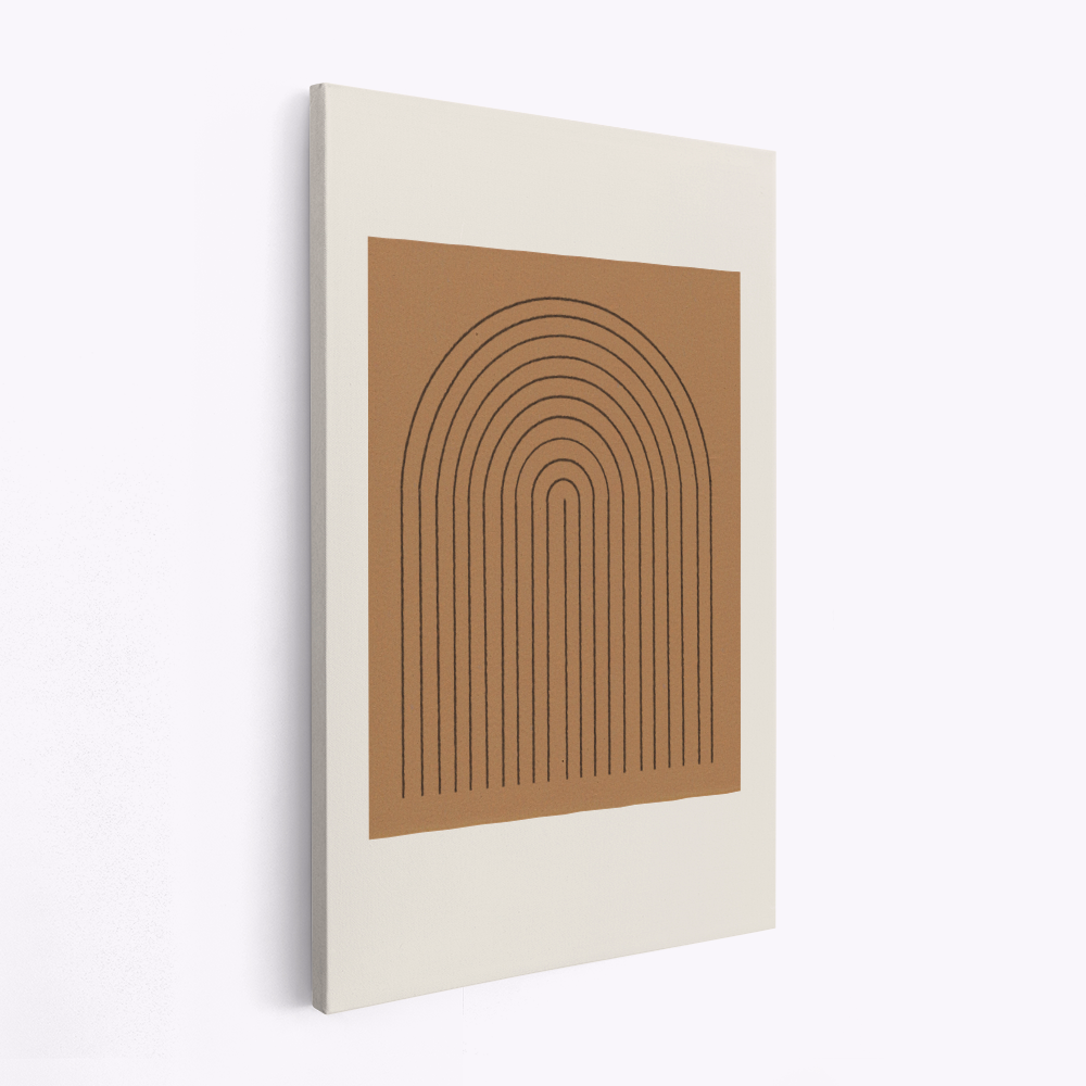 Canvastavla Composition V - Tavla