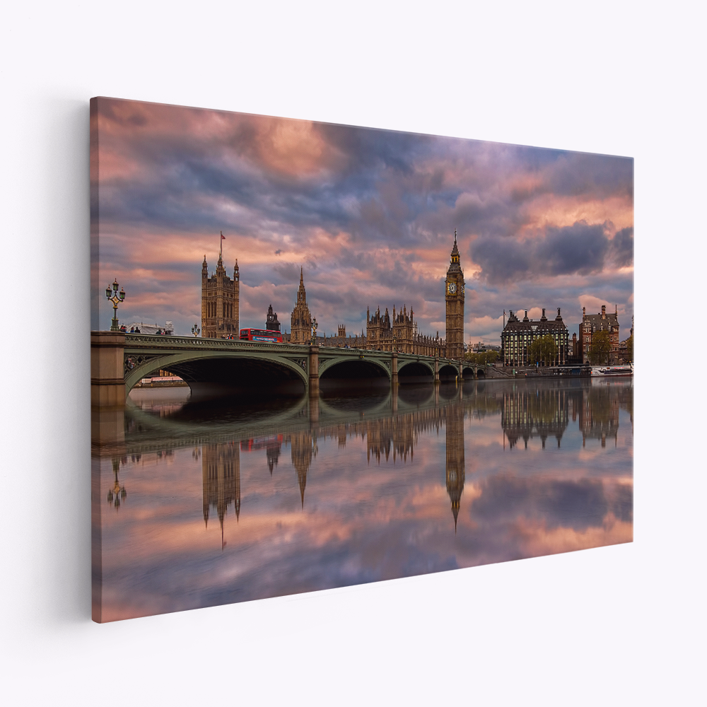 Canvastavla A Sunset To Remember .. - Tavla