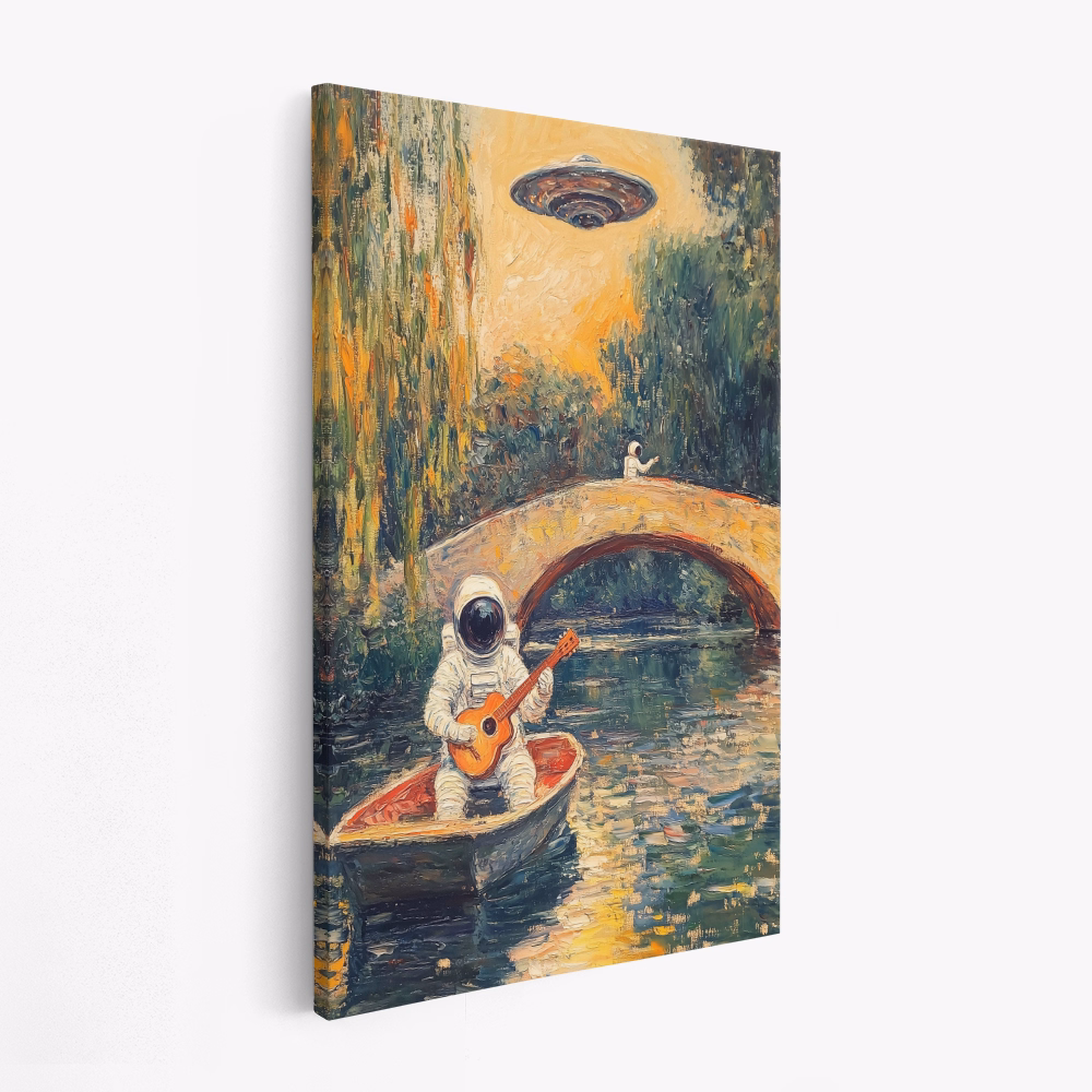 Canvastavla Ballad to the river - Tavla