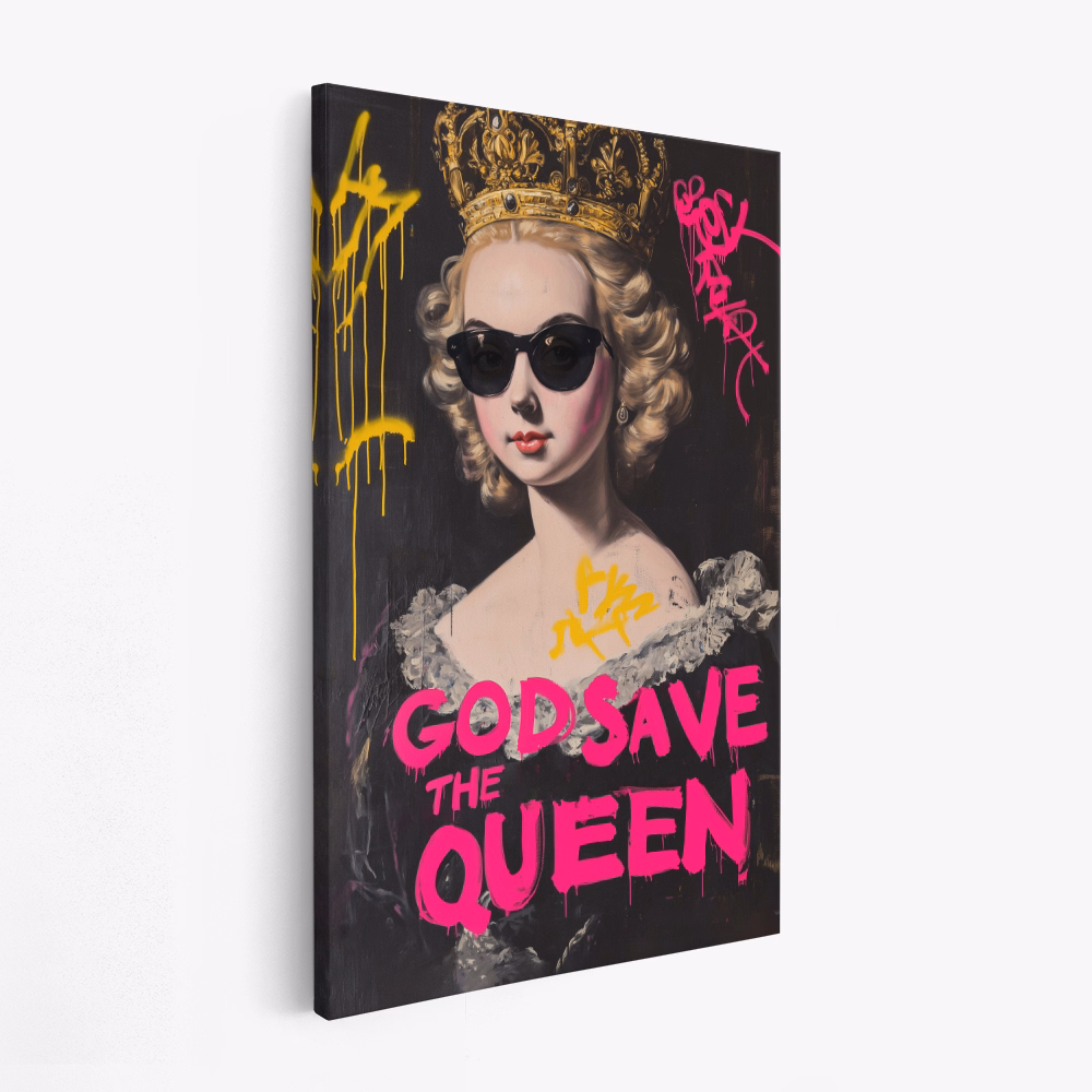 Canvastavla God Save the Queen - Tavla
