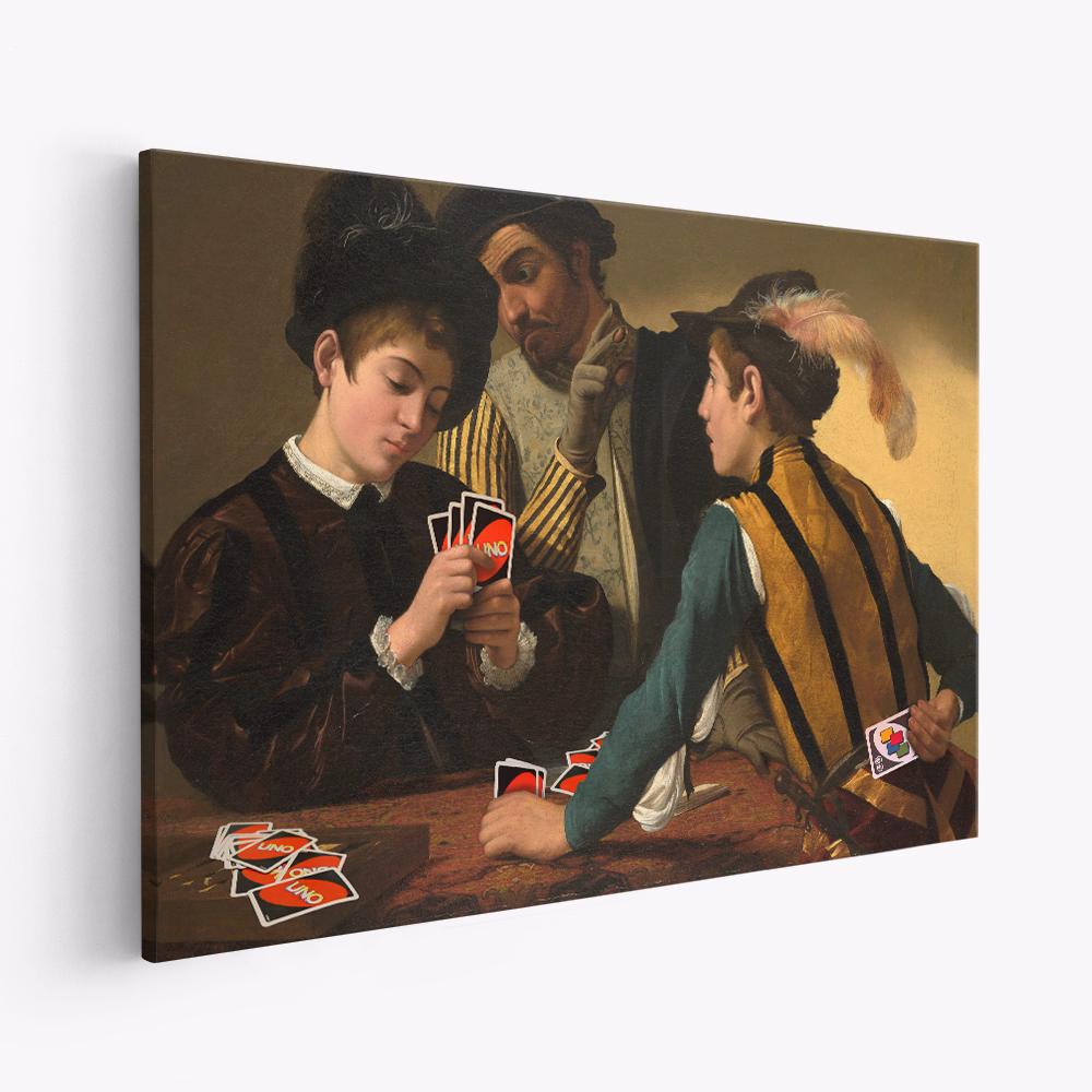 Canvastavla Backside Victory - Tavla