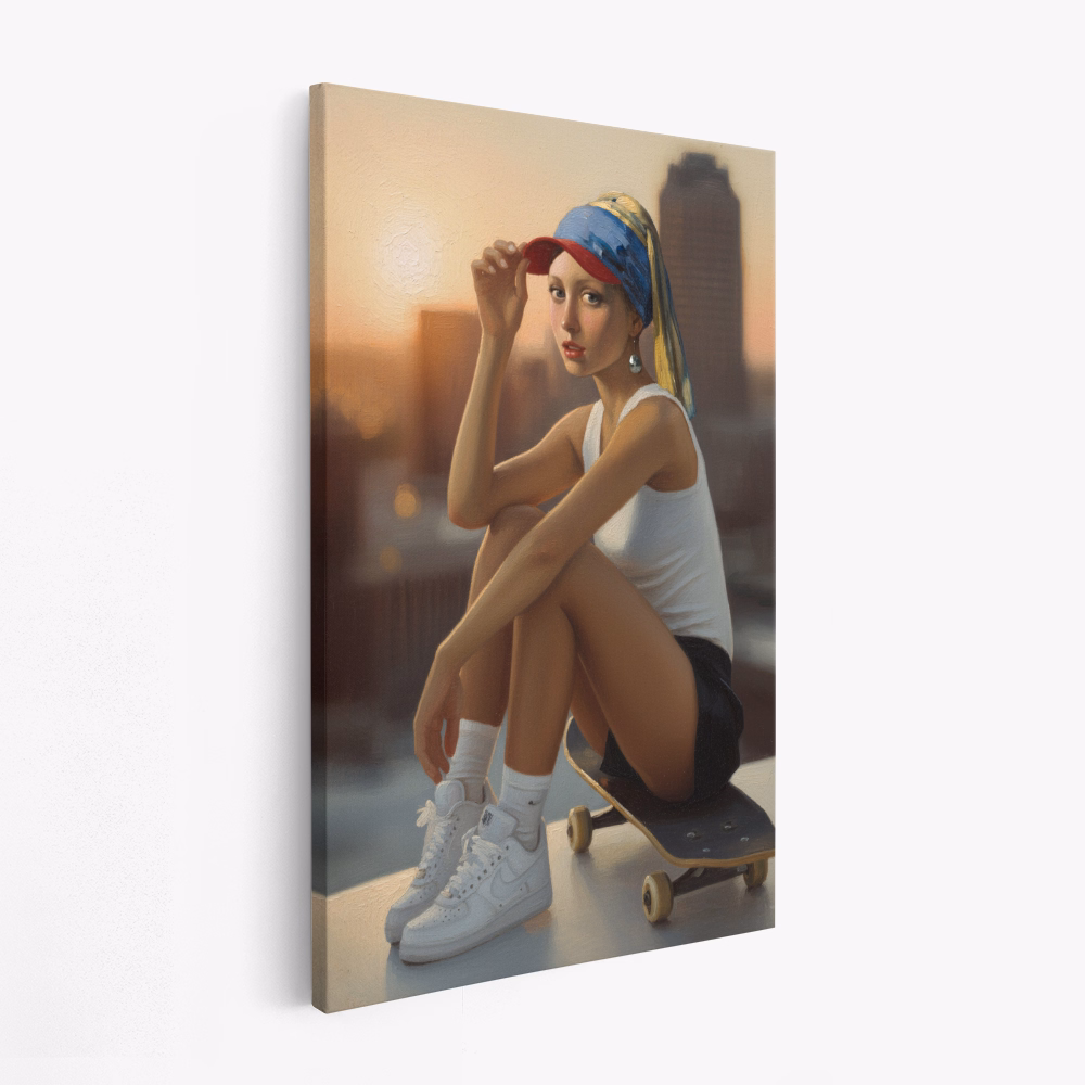 Canvastavla Sunset Pearl - Tavla