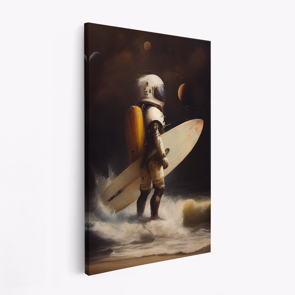 Canvastavla My Space Surfing Day - Tavla