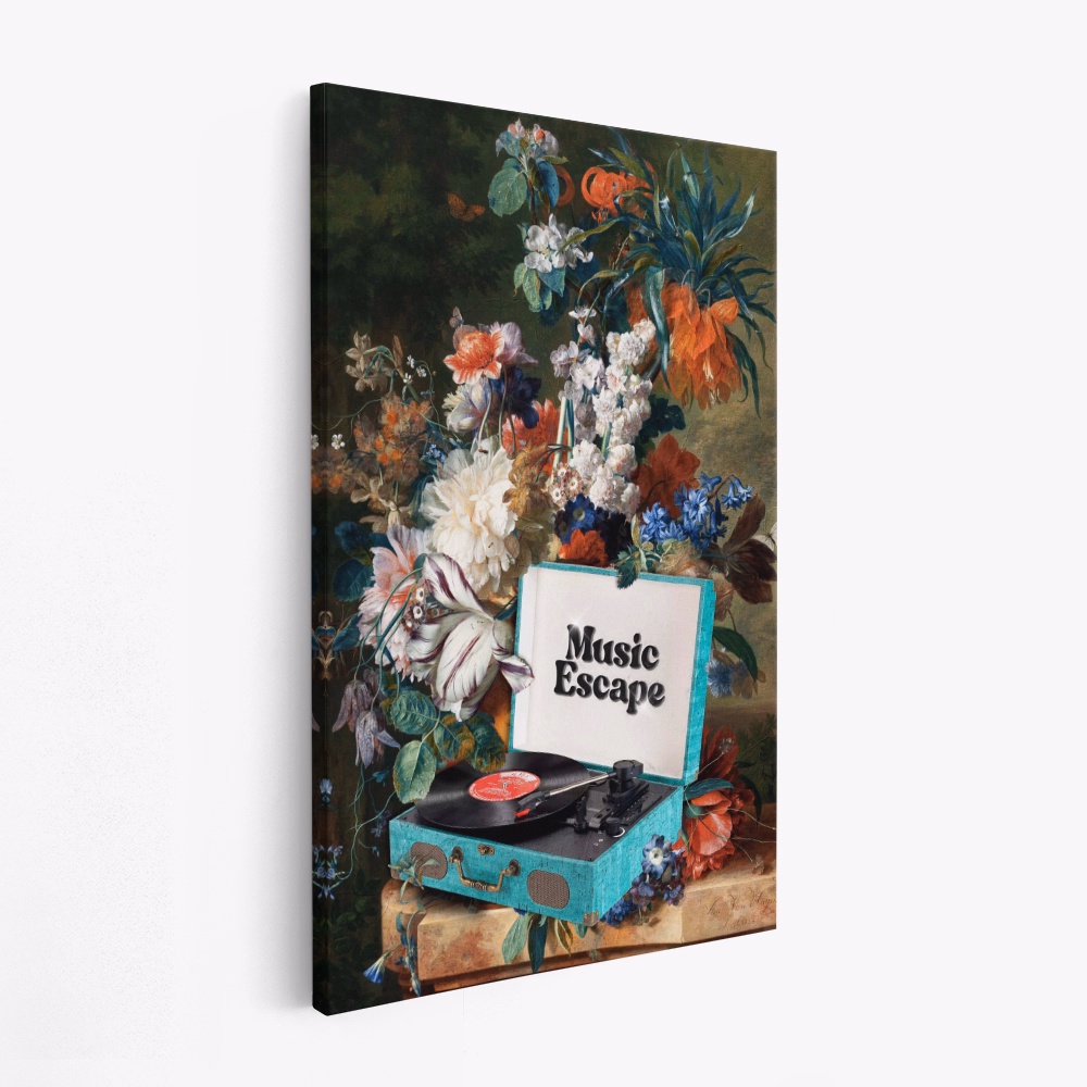 Canvastavla Music Escape - Tavla