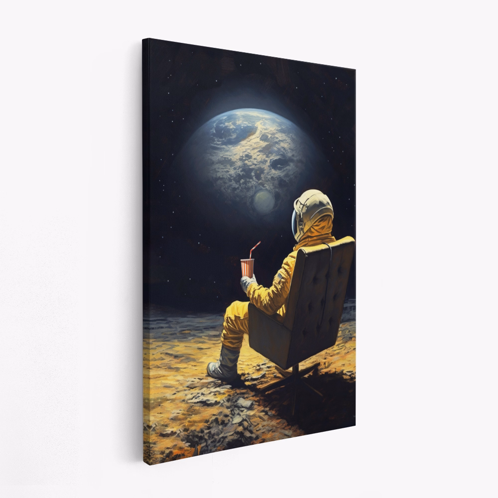 Canvastavla Moon Break - Tavla