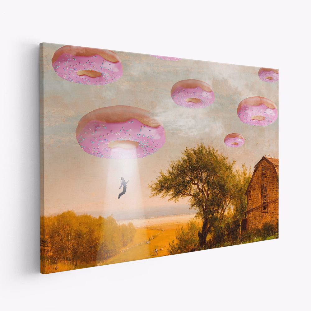 Canvastavla Donut Invasion - Tavla