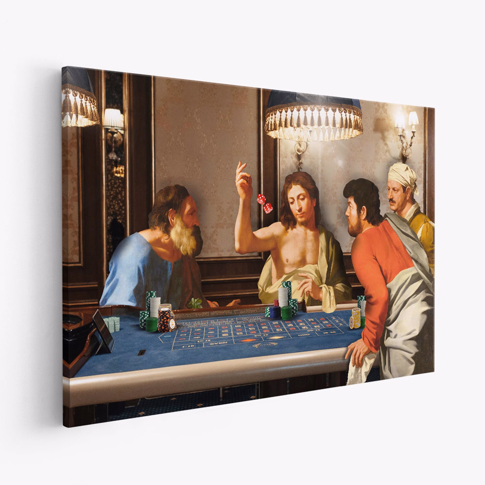 Canvastavla Casino Gang - Tavla
