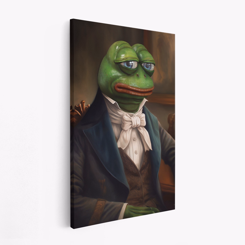 Canvastavla Sir Pepe - Tavla