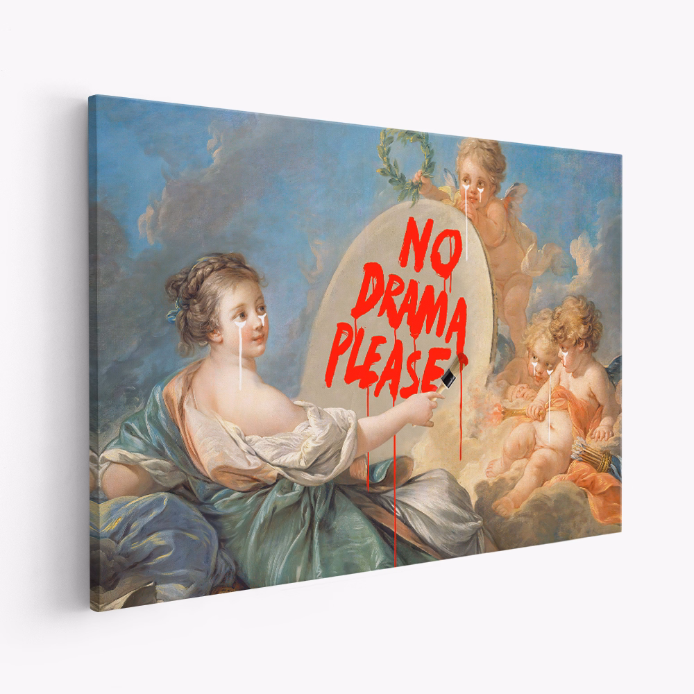 Canvastavla No Drama - Tavla