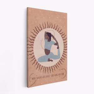 Canvastavla Energized Tranquility - Tavla