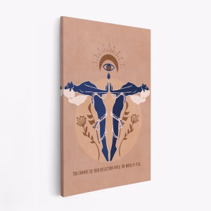 Canvastavla Ethereal Reflection - Tavla